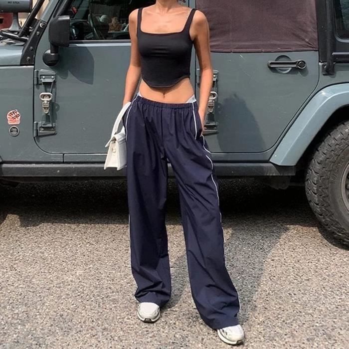 Jogging large 2025 femme hip hop