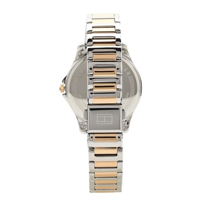 Tommy Hilfiger Montre Analogique pour Femmes a movement Quartz en Acier inoxydable 1781952 Multicolore Achat vente montre Femme Adulte Cdiscount