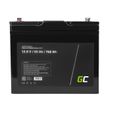 Green Cell® Batterie LiFePO4 60Ah 12.8V 768Wh lithium fer phosphate pour panneaux solaires, camping-cars et bateaux-3