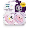 PHILIPS AVENT Sucette Animal 0-6 mois Fille-3