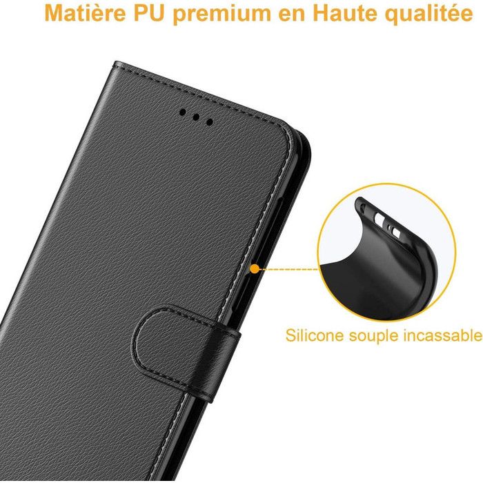 Coque Et étui Téléphone Mobile Zursana Coque Pour Xiaomi Redmi A5 Étui Magnétique Portefeuille Mignon Chat Embossée Premium PU Cuir Flip Antichoc Housse Avec Fentes Pour Cartes Bleu