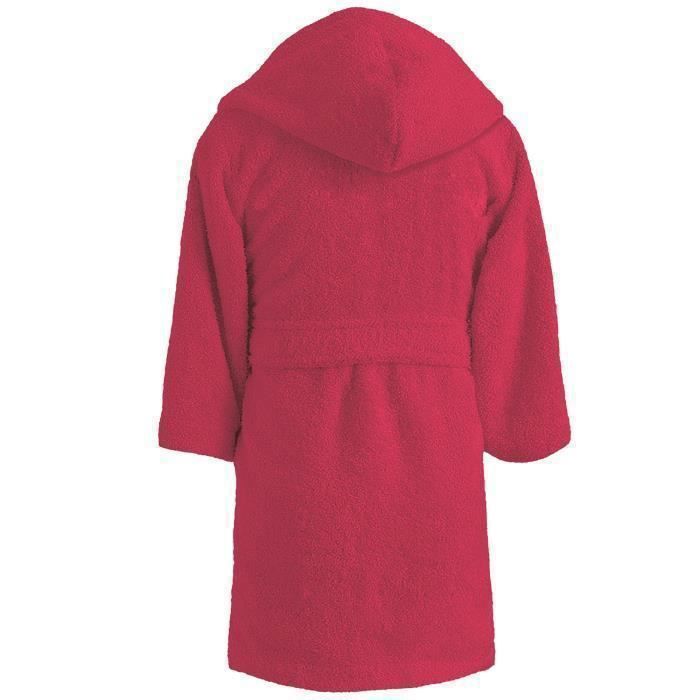 Peignoir enfant a capuche 100 coton MIRACULOUS LADYBUG SPARKLE Taille 6 8 ans Cdiscount Maison