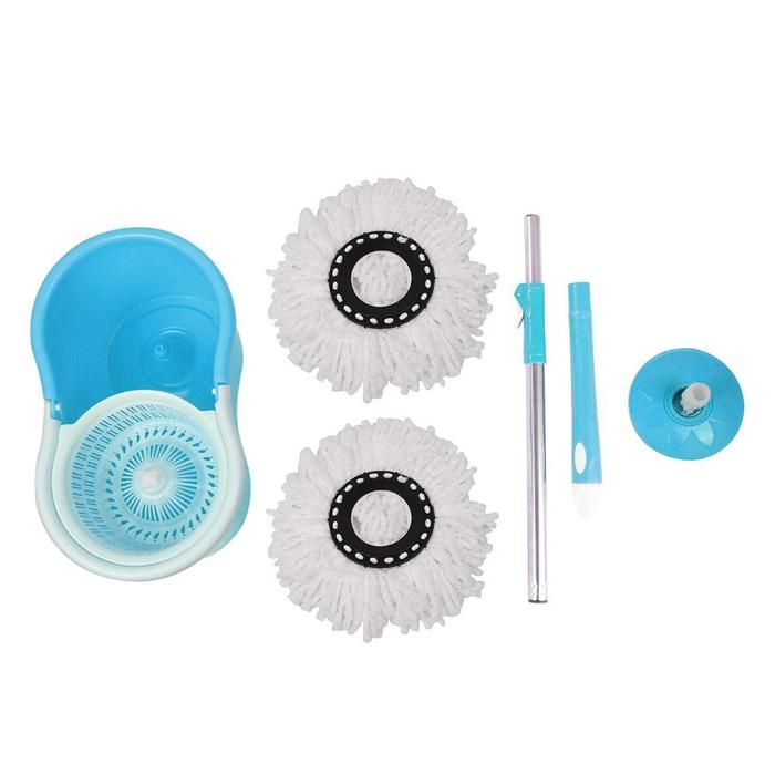 MIPAN.Set Classic Mop, Seau essoreur avec Lave-Sol - Presse Manuelle à