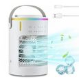 Climatiseur Mobile - EINNENFFER - Mini Refroidisseur d'Air - 600ML - Silencieux - 3 Vitesses de Vent