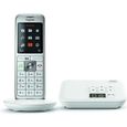 GIGASET Téléphone Fixe CL 660 A Blanc-0