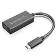 LENOVO Câble A/V - 23,88 cm HDMI/USB - Pour Périphérique audio/vidéo, Ordinateur Portable, Moniteur, Projecteur - Première extrémité-0