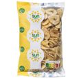 Chips de banane 250g SUN Fruits Secs. Pour faire le plein d'énergie ou pour sublimer vos recettes.-0