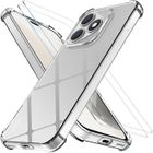 Coque Pour Honor 400 Lite 5G+ 2x [Verre de Protection] Souple Silicone Léger Transparent Antichoc - New&Teck