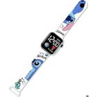 AUREOX Montre digitale enfant Lilo & Stitch – LED, bracelet souple, design coloré