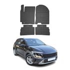 OMAC Tapis de Sol pour Hyundai Kona 2017-2022 Caoutchouc Noir