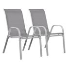 HABITAT ET JARDIN Fauteuil jardin Textilène "Cordoba" - Phoenix - Ecru - Lot de 2