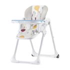 Chaise haute bébé YUMMY - KINDERKRAFT - Multicolore - Réglable - Tablette amovible - Roulettes