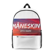MULTI - Maneskin 3D creative cool and simple backpack three-piece suit men and women casual backpack chest ba