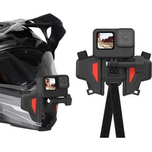 Lupholue Kits de Fixation pour Casque de Moto avec Coussinets adhésifs  incurvés for GoPro Hero12 11 10 9 8 7 (2018) 6 5, Hero Black, Session,  Xiaomi Yi, SJCAM, Campark et Autres caméras d'action : : High-Tech
