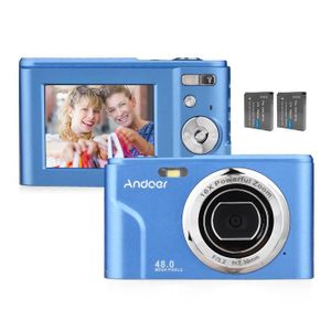 CAMÉSCOPE NUMÉRIQUE 48MP 1080p bleu foncé - Caméra Numérique Portable,
