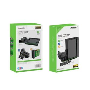 Xbox Series X Ventilateur de Refroidissement avec Batteries Rechargeables  2x1400mAh et Station de Charge pour Manette, Noir - Cdiscount