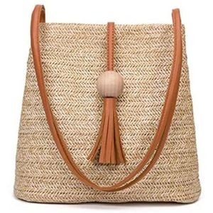 Mango sac rond paille deals