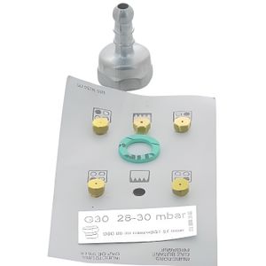 PIÈCE APPAREIL CUISSON Kit injecteurs gaz butane - BEKO - FSG62110DWCS - 