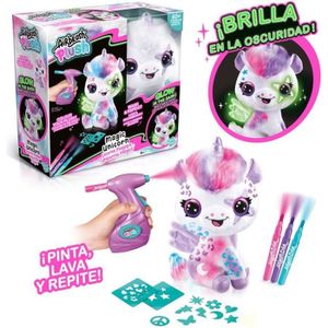 JEU DE COLORIAGE - DESSIN - POCHOIR Canal Toys Licorne à Personnaliser Airbrush Plush 