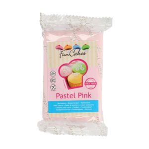 AIDE PÂTISSERIE Pâte à sucre FUNCAKES Rose pastel 250g