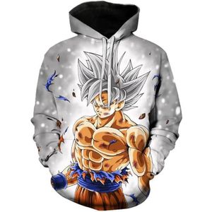 SWEATSHIRT Homme Femmes Anime Dragon Ball Sweat à Capuche Gok