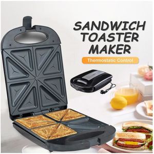 GAUFRIER Gaufrier Multifonction,Maker sandwich au petit-déj