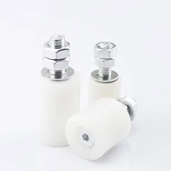 Sourcing Map 28mmx6mmx6mm Roues Roulement Bille Rouleau Poulie Porte Coulissante 12pcs