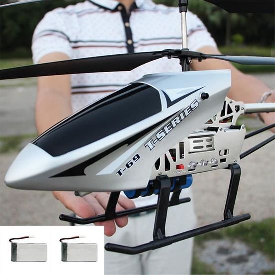 Avion RC Hélicoptère Avec Flip 360° - Étanche, Résistant Aux Chocs, Lumières LED Pour Enfants 8-12 Ans