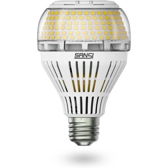SANSI Ampoules LED E27, 30 W équivalent à 450W - 500W Culot