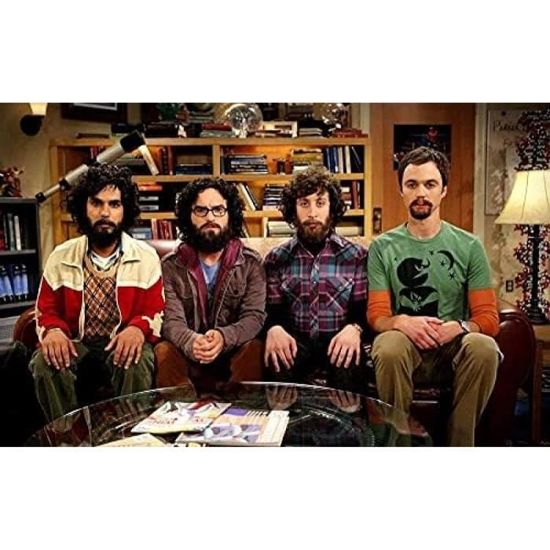 The Big Bang Theory Tv Show Posters Jigsaw Puzzles For Adults 500 Piece ...