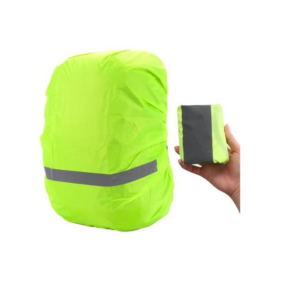 Protection Pluie Sac à Dos Housse Pluie Sac Dos WLDOCA Réfléchissante 20-28L - Étanche Randonnée Vélo Camping Housse De Pluie Sac à Dos