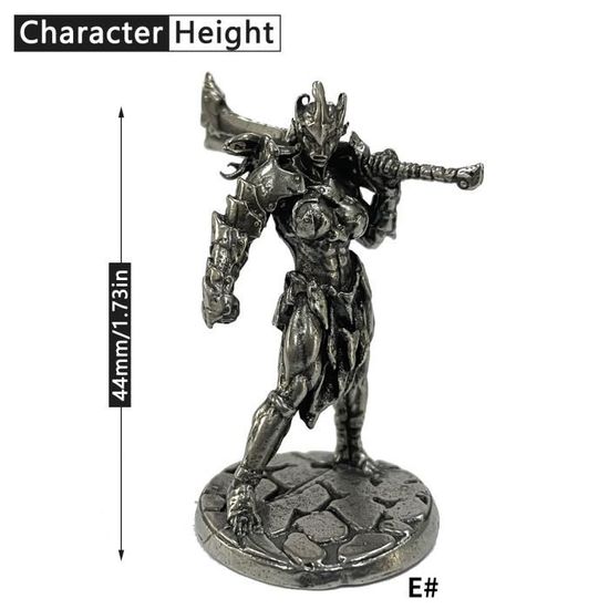 Kit De 50 Figurines Miniatures Soldats 1/35 - Décoration Maison De Poupée Et Diorama