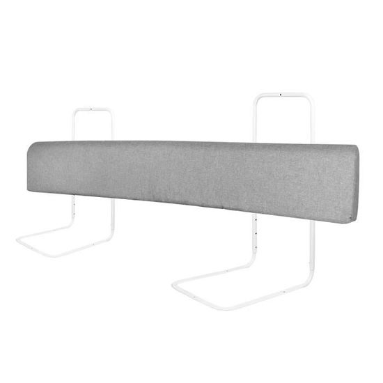 Protection Bord De Lit 180 Cm Pour Enfant - Réglable En Hauteur, Antidérapante Avec Fermeture Éclair