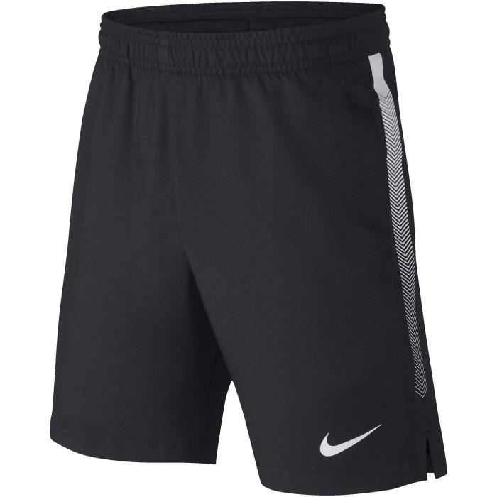 NIKE Short de tennis Nkct Dry - Enfant garçon - Noir