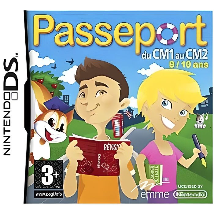 Avanquest Passeport Du Cm1 Au Cm2 / Jeu Console Nintendo Ds