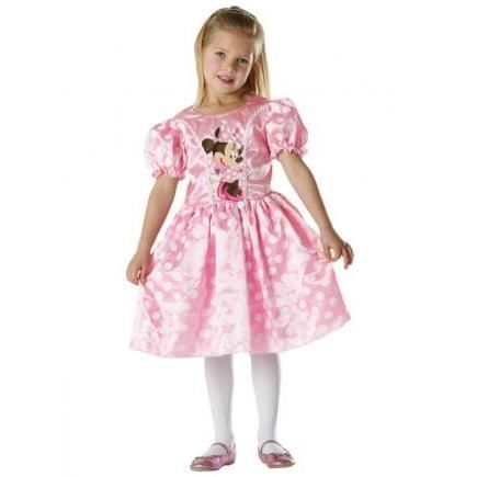 Minnie mouse - deguisement rose (taille 5/6 ans)