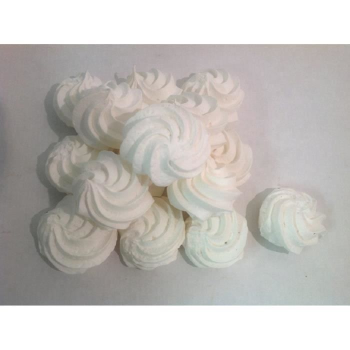 MERINGUES BLANCHES NATURES - 1KG