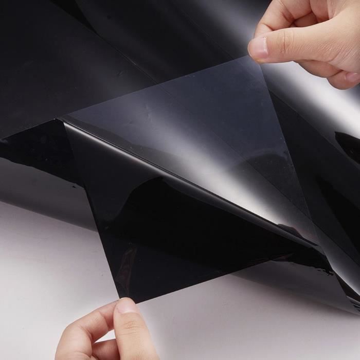Film de teinte pour vitres de voiture - Autocollant solaire pour maison, Protection sol - Modèle: Black One percent - ANQCFSYA00603