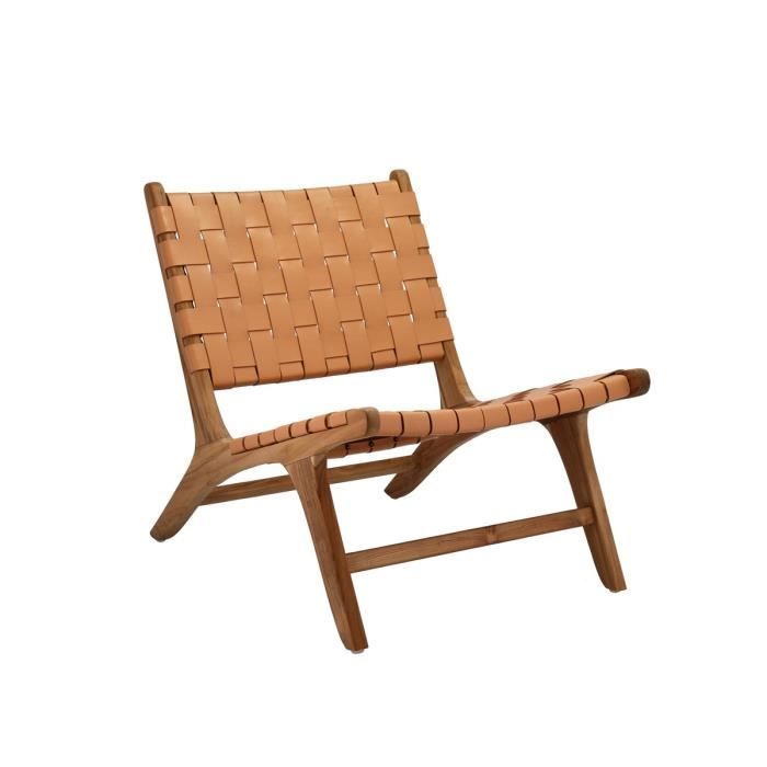 Villa Collection - Chaise longue bois LIVING - Beige