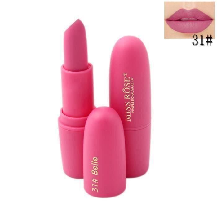 Les femmes sexy lipsticks cosmétiques imperméabilisent les outils de maquillage mat longue durée de rouge à lèvres Go56002