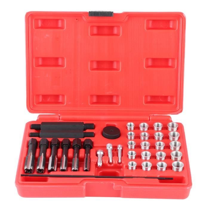 KAI Kit de réparation de fil de bougie de préchauffage 33 pièces
