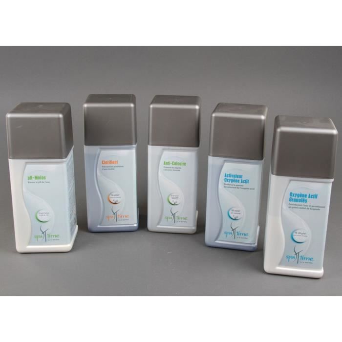 Kit de traitement à l'oxygène actif pour spa