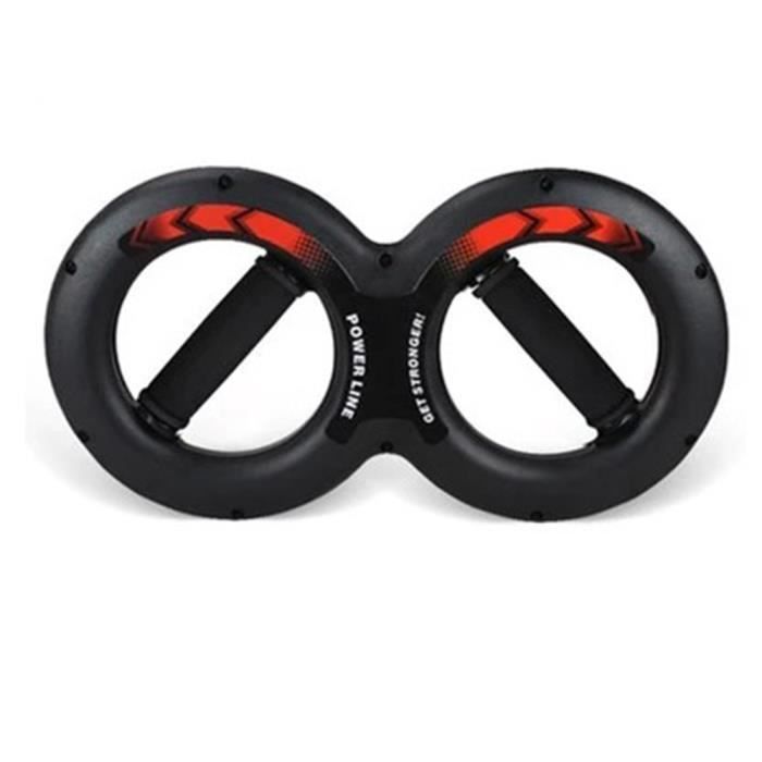 DAMILY® Exerciseur de bras Dispositif d'entraînement du poignet 5 kg - Noir