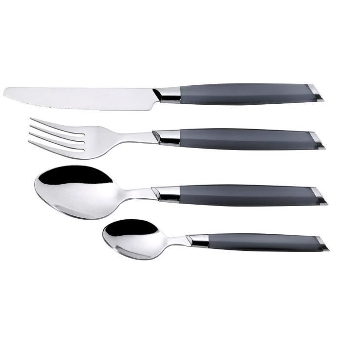 JEAN DUBOST Ménagère 24 pièces ANGLE - Gris