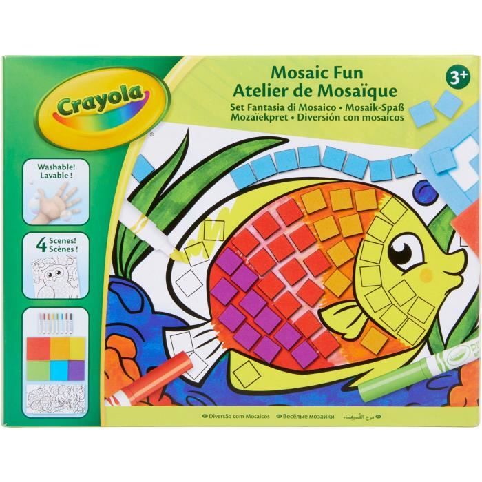 Crayola - Atelier de Mosaïque - Activités pour les enfants