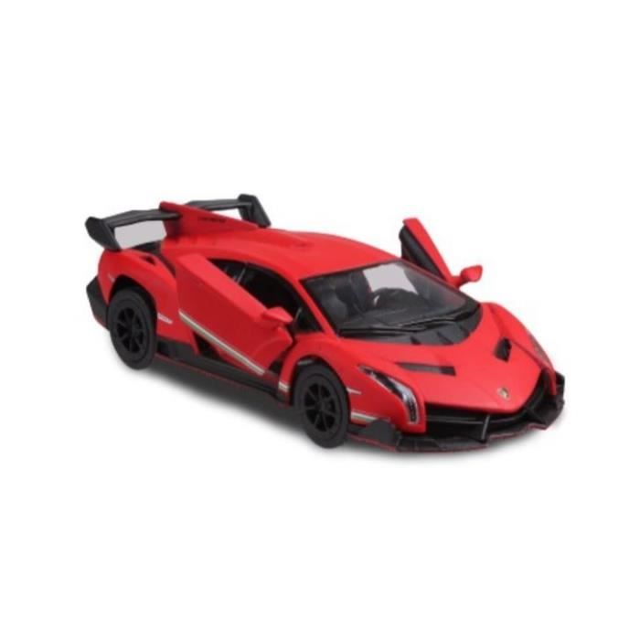 Kinsmart voiture de sport Lamborghini Veneno 1:36 rouge