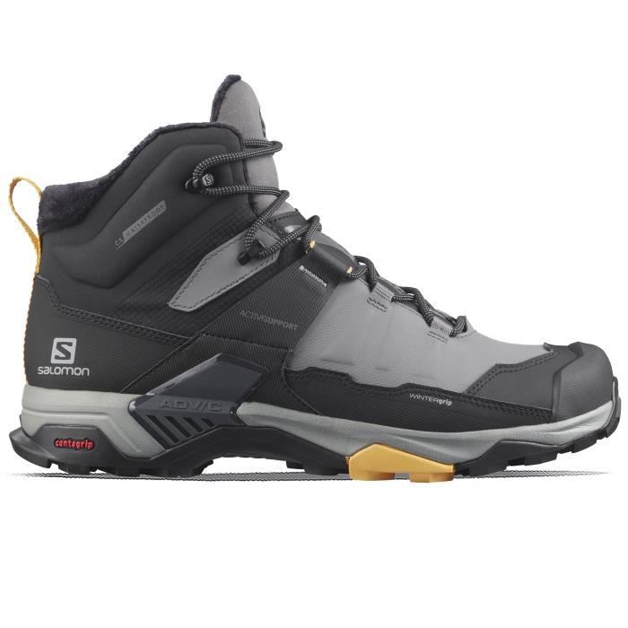 Salomon Chaussures X Ultra 4 Mid Winter Thinsulate Climasalomon Waterproof pour Homme Gris