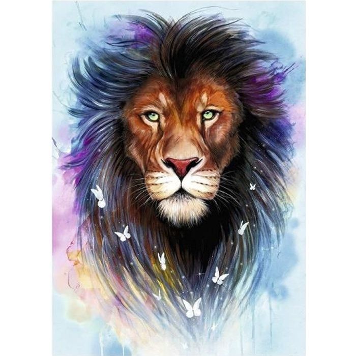 Puzzle Adulte : Le Lion Le Roi Des Animaux - 1000 Pieces - Animal Sauvage - Ravensburger
