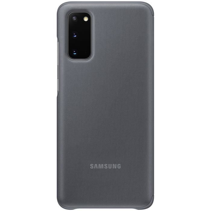 Clear View cover S20 Gris