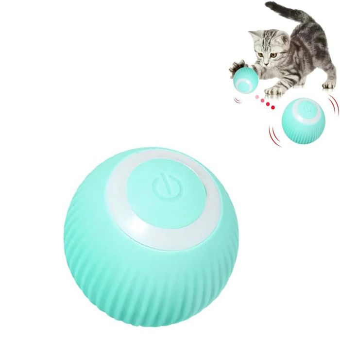 Comparer les prix de Balle Interactive Pour Chat Électrique- PIMPIMSKY- Balle interactive pour chat- 4.3CM Balle intelligente rechargeable par USB